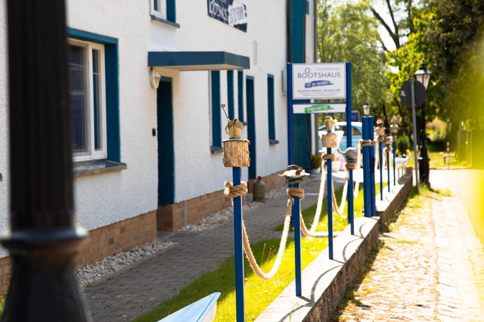 Boootshaus - Am Spreeufer Hotel Beeskow Exterior photo